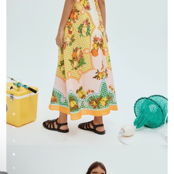 ALÉMAIS LINEN Lemonis Sundress - Picture 4 of 16